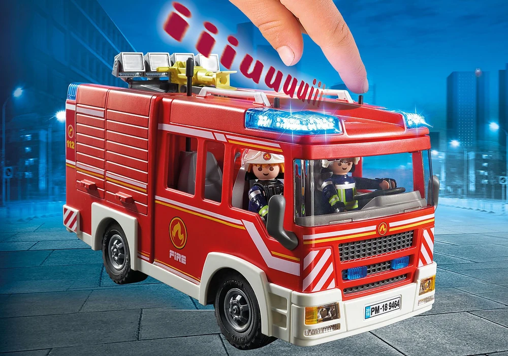 Playmobil City Action 9464 Važiuoklė ugniagesių gelbėtojas