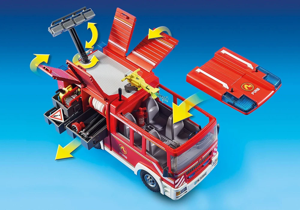 Playmobil City Action 9464 Važiuoklė ugniagesių gelbėtojas