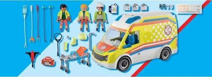Playmobil City Life 71202 Greitosios pagalbos automobilis su šviesa ir garsu