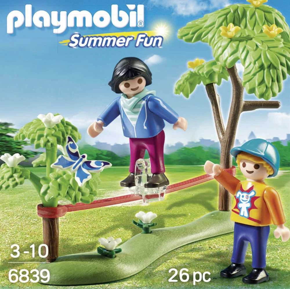 Playmobil Rinkinys su figurką Summer Fun 6839 Slackline: młodzi akrobaci - Skarbonka
