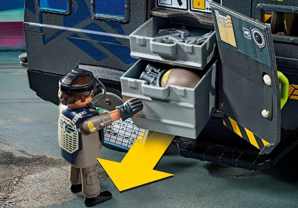 PLAYMOBIL CITY ACTION Specialiųjų pajėgų visureigis 71144