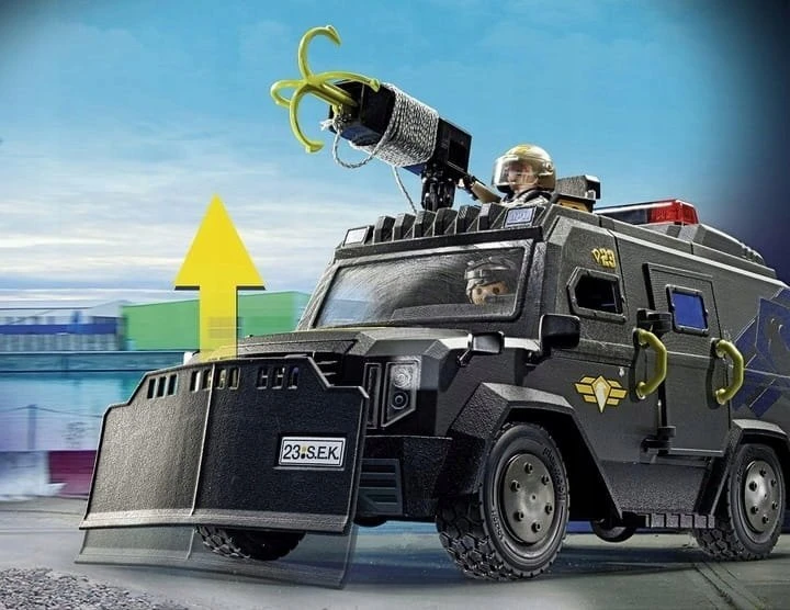 PLAYMOBIL CITY ACTION Specialiųjų pajėgų visureigis 71144