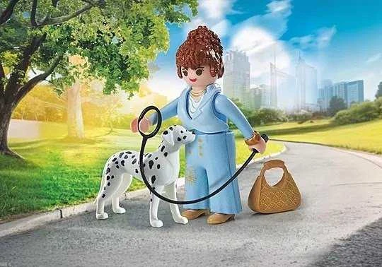 Playmobil Mano gyvenimas 71736 Moteris su dalmantinu