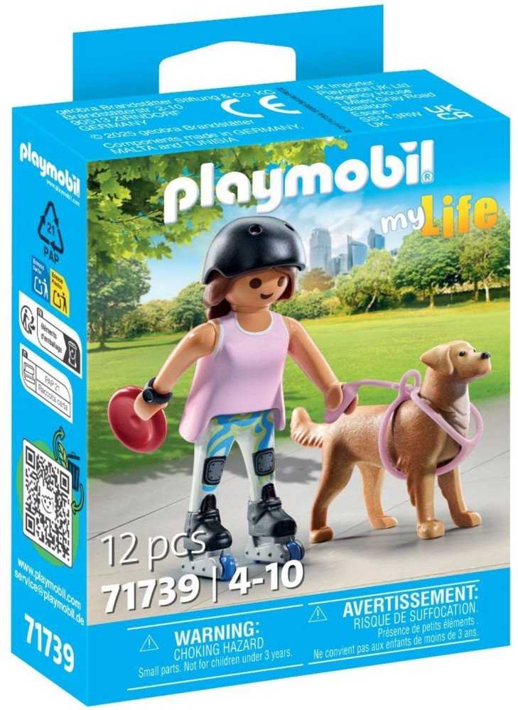 Playmobil My Life 71739 Skaterka su retriverem