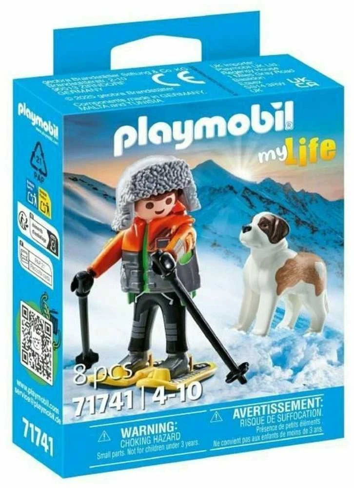 Playmobil My Life 71741 slidininkas su Šv. Bernardu