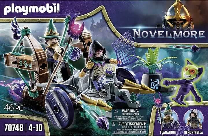 Playmobil Novelmore Violet Vale - Važiuoklė Do Łapania Demonów (70748)