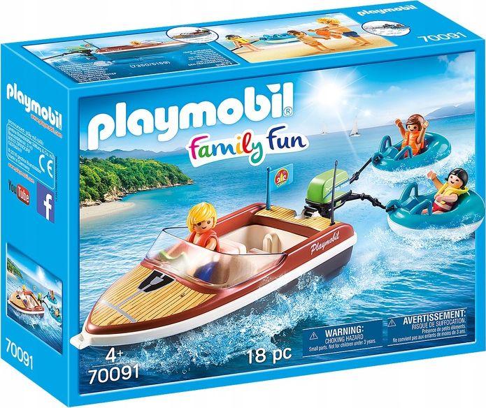 Playmobil 70091 Motorinė valtis su pontonais