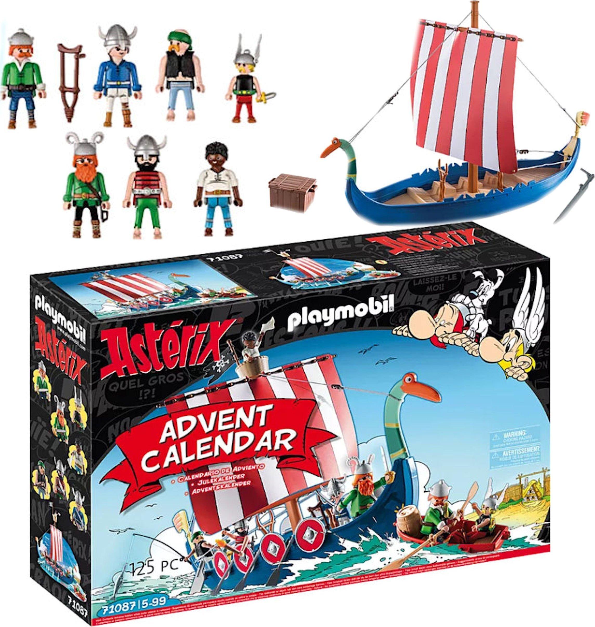 Playmobil ® Advento Kalendorius Asterix Piratai (71087)