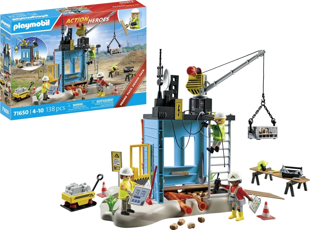 Playmobil Action Heroes 71650 statybvietė