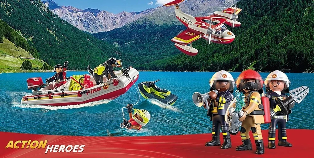 Playmobil Action Heroes 71650 statybvietė