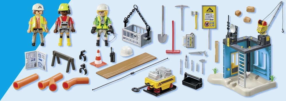 Playmobil Action Heroes 71650 statybvietė