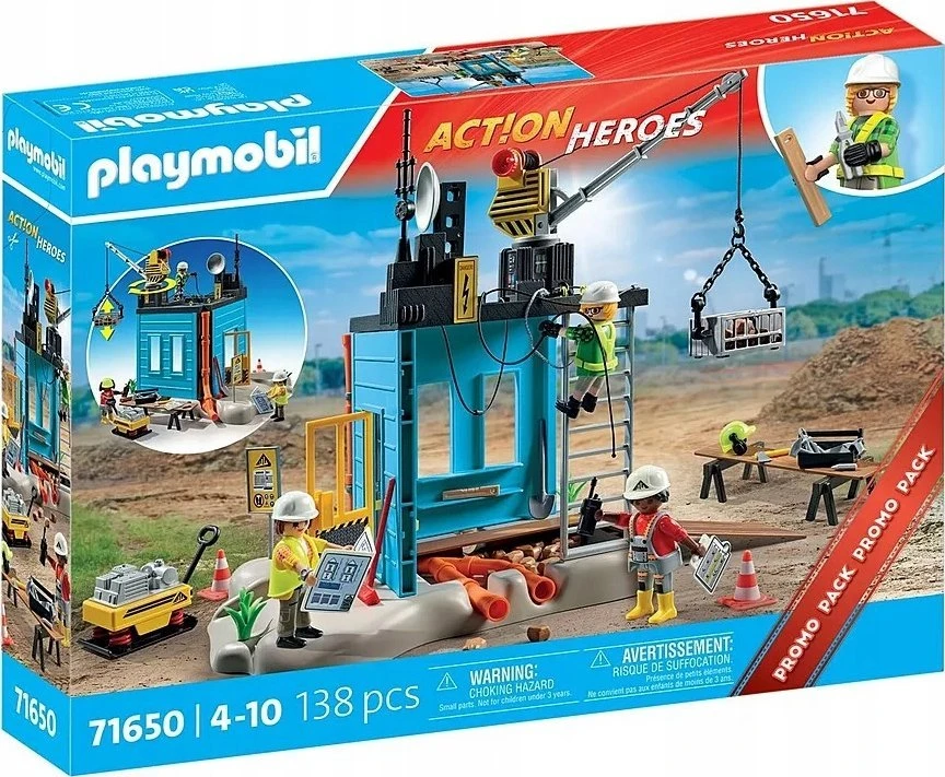 Playmobil Action Heroes 71650 statybvietė