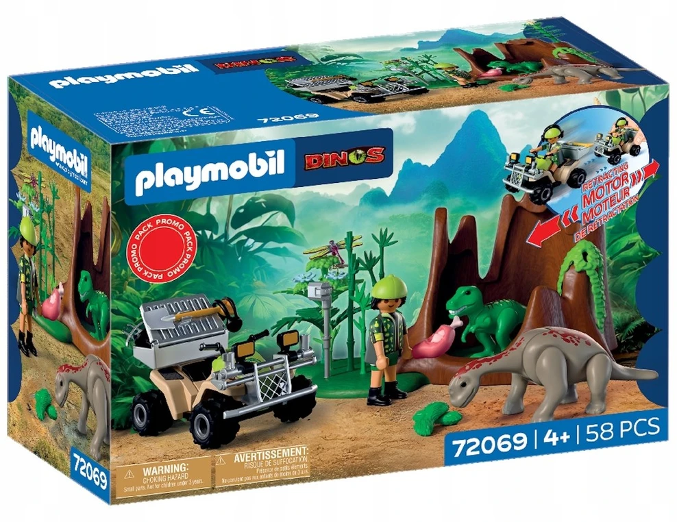 Konstruktorius Playmobil Dino Hideaway (72069)