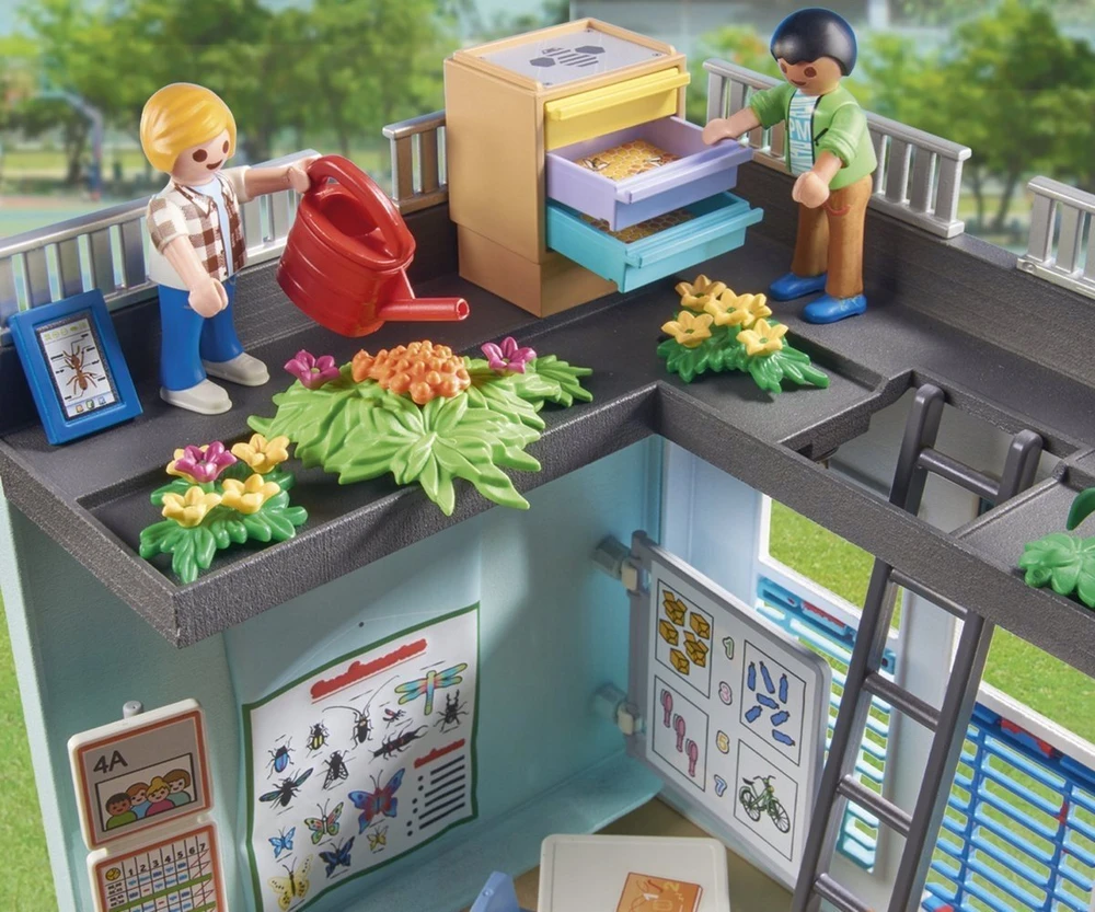 Konstruktorius Playmobil Large School 71327, plastikas