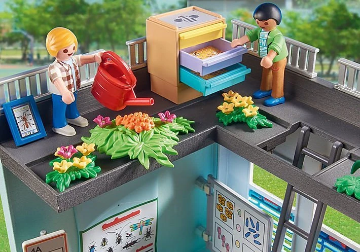 Konstruktorius Playmobil Large School 71327, plastikas