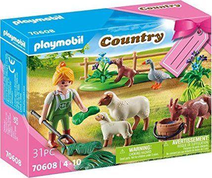 Playmobil 70608 Country Farmer avių ožkų ūkis