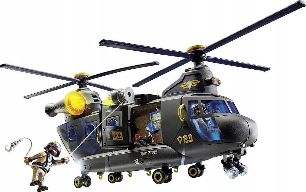 PLAYMOBIL CITY ACTION Gelbėtojų lėktuvas 71149