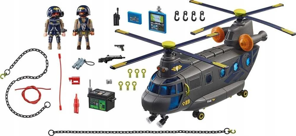 PLAYMOBIL CITY ACTION Gelbėtojų lėktuvas 71149