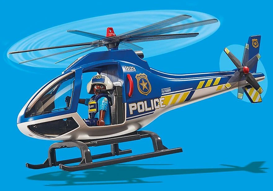 70569 PLAYMOBIL® City Action, Policijos misija: paieška su parašiutu