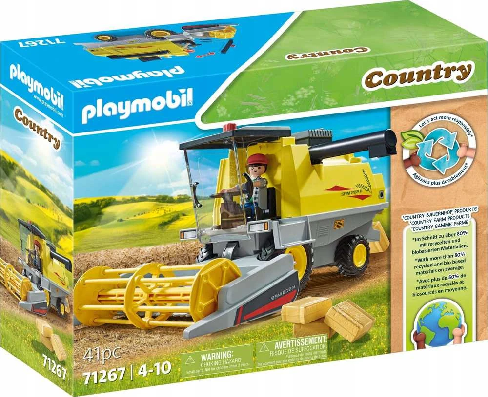 71267 Playmobil Country Kombainas, 41 d.