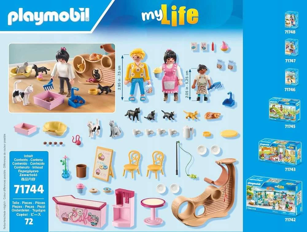 Playmobil My Life 71744 Cat Cafe