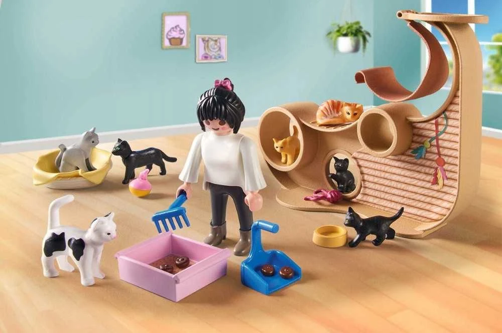 Playmobil My Life 71744 Cat Cafe
