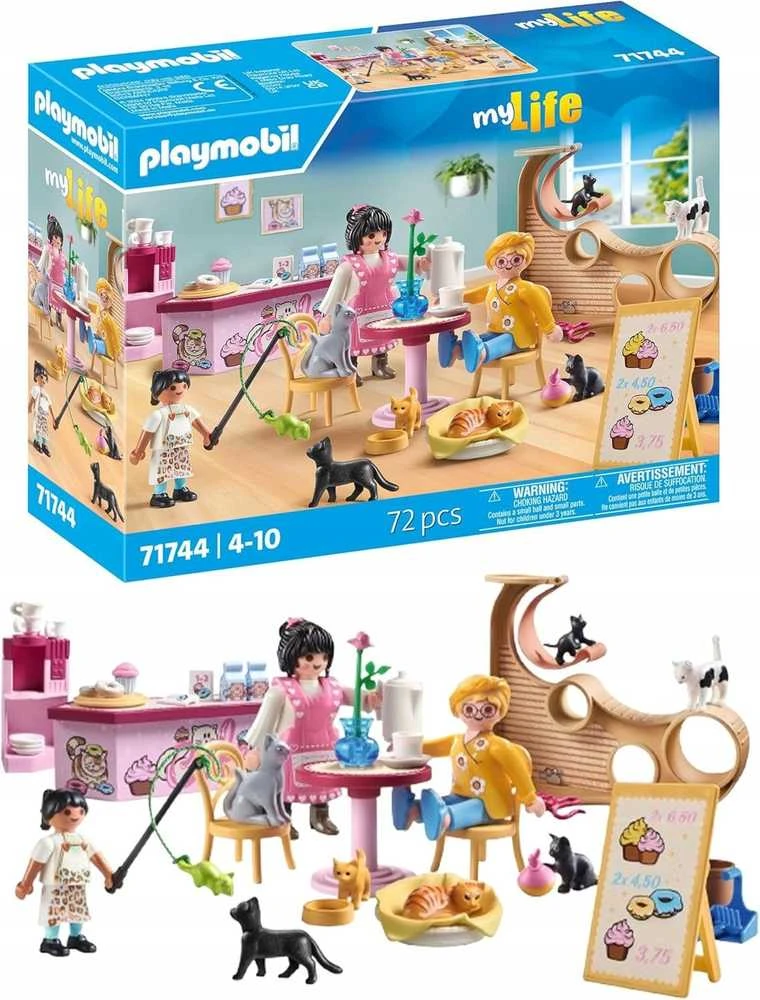 Playmobil My Life 71744 Cat Cafe