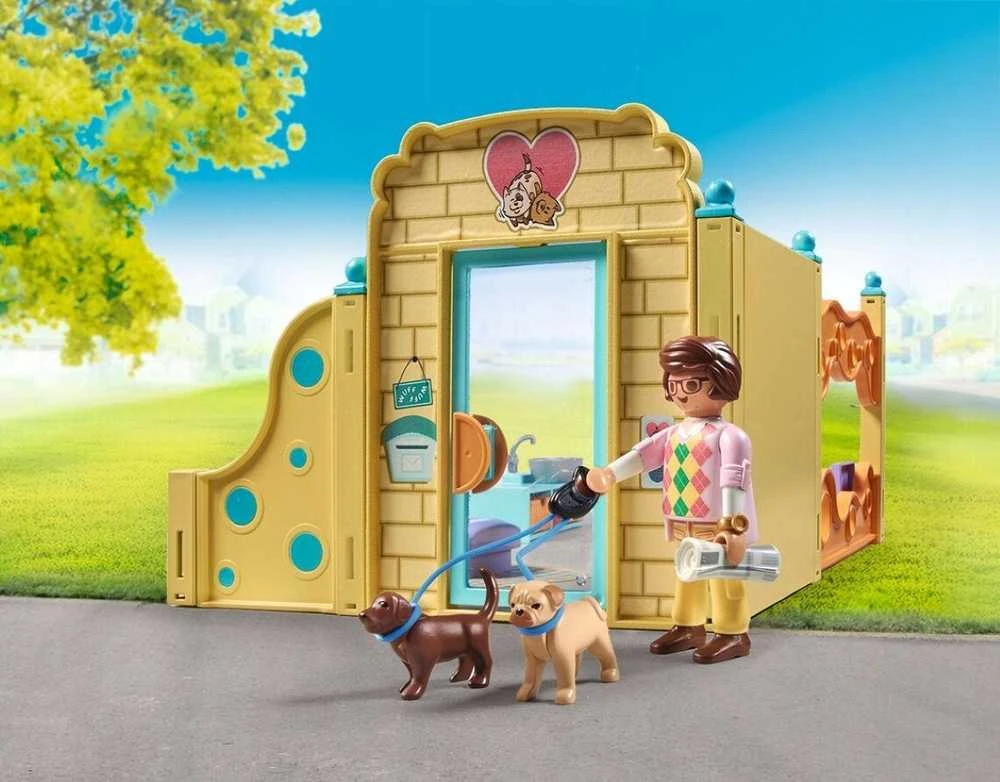Playmobil My Life 71743 šuniukų namai