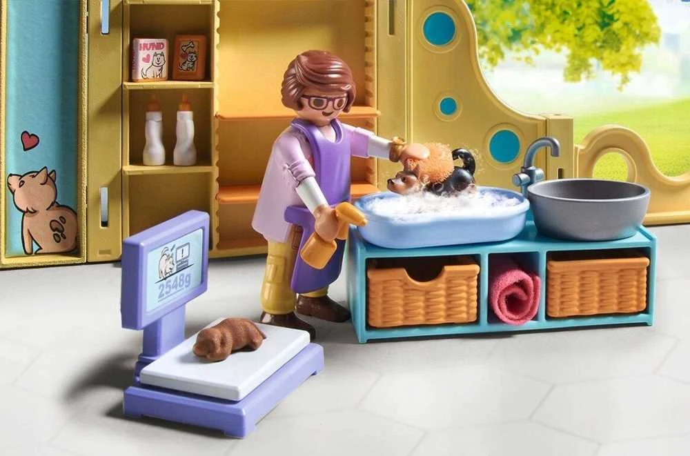 Playmobil My Life 71743 šuniukų namai