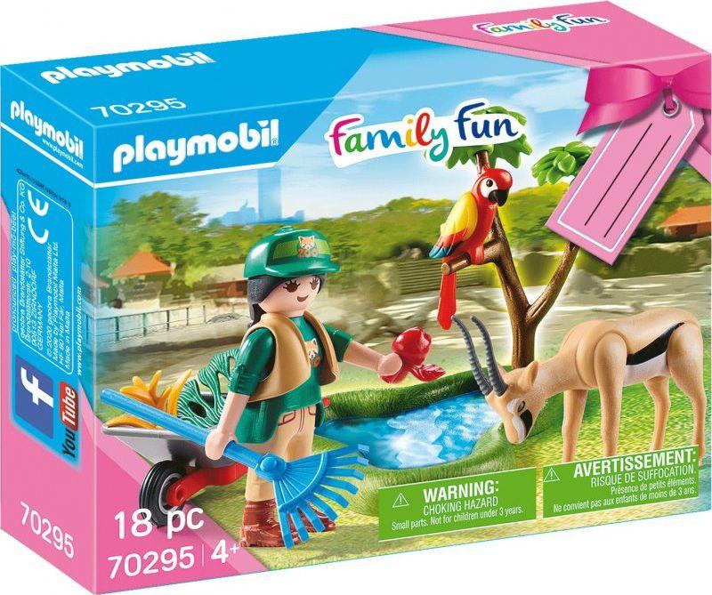 70295 PLAYMOBIL® Family Fun Zoologijos sodo darbuotoja