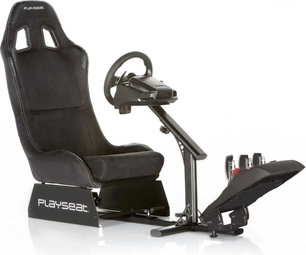 Žaidimų kėdė lenktynėms Playseat Evolution Alcantara, Juoda
