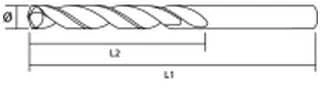 Wiertło Grąžtas metalui Graphite 57H152, 9,5 mm