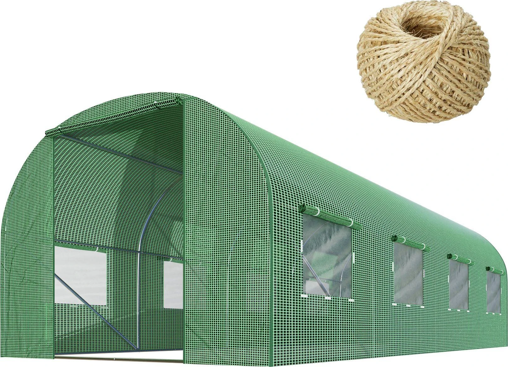 Šiltnamis 2x4,5xH2m (9m2) Plonos