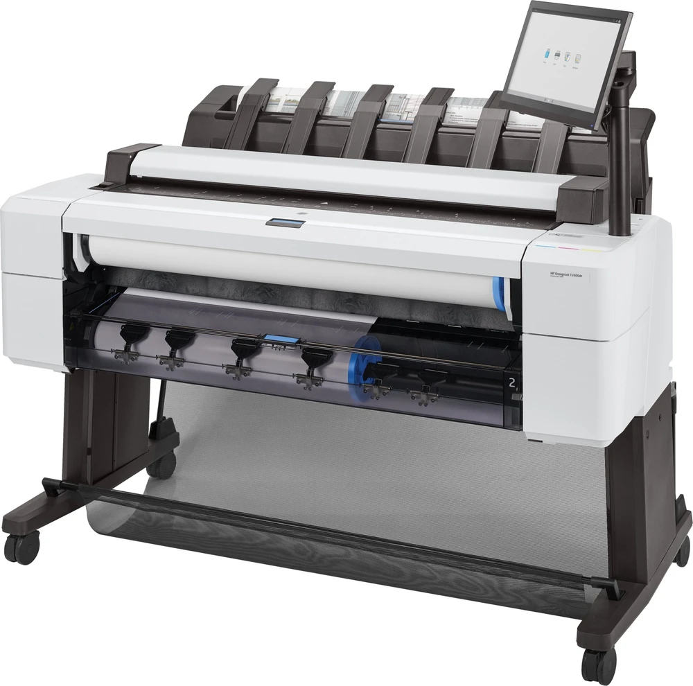 Spausdintuvas Ploter HP DesignJet T2600 PostScript - 914 mm (36'') Multifunktionsdrucker - spalvotas - Tintenstrahl - 914 x 8000 mm, 610 x 15000 mm (Original) - Rolle (91,4 cm x 91,4 m), 914 x 1219 mm (Medien) - bis zu 0.32 Min./Seite (Drucken) - 1 Rolle - Gigabit LAN