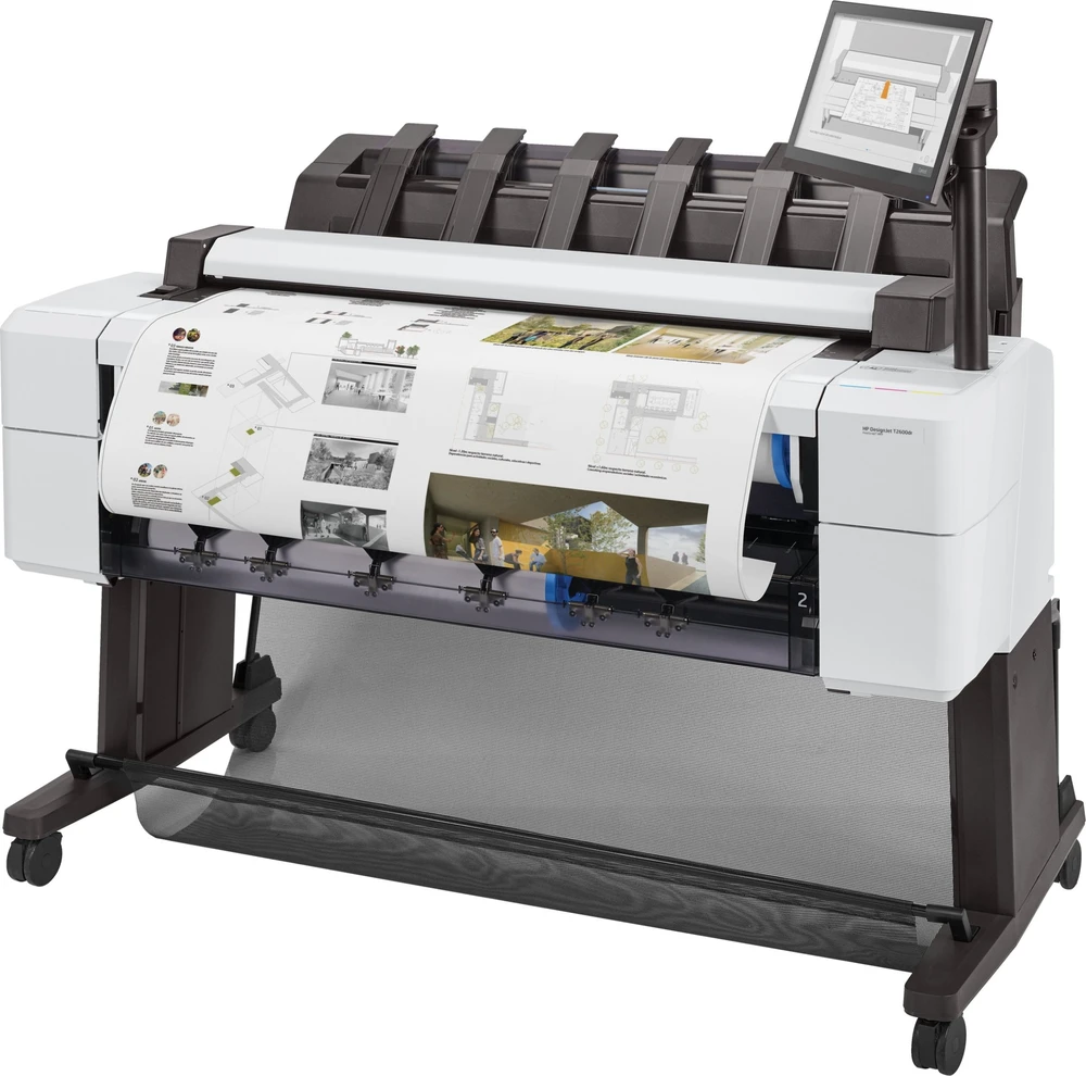 Spausdintuvas Ploter HP DesignJet T2600 PostScript - 914 mm (36") Multifunktionsdrucker - spalvotas - Tintenstrahl - 914 x 8000 mm, 610 x 15000 mm (Original) - Rolle (91,4 cm x 91,4 m), 914 x 1219 mm (Medien) - bis zu 0.32 Min./Seite (Drucken) - 1 Rolle - Gigabit LAN