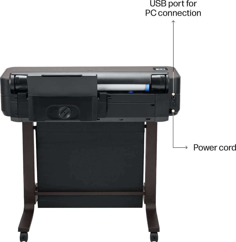 Ploter HP Designjet T650 24-In Spausdintuvas