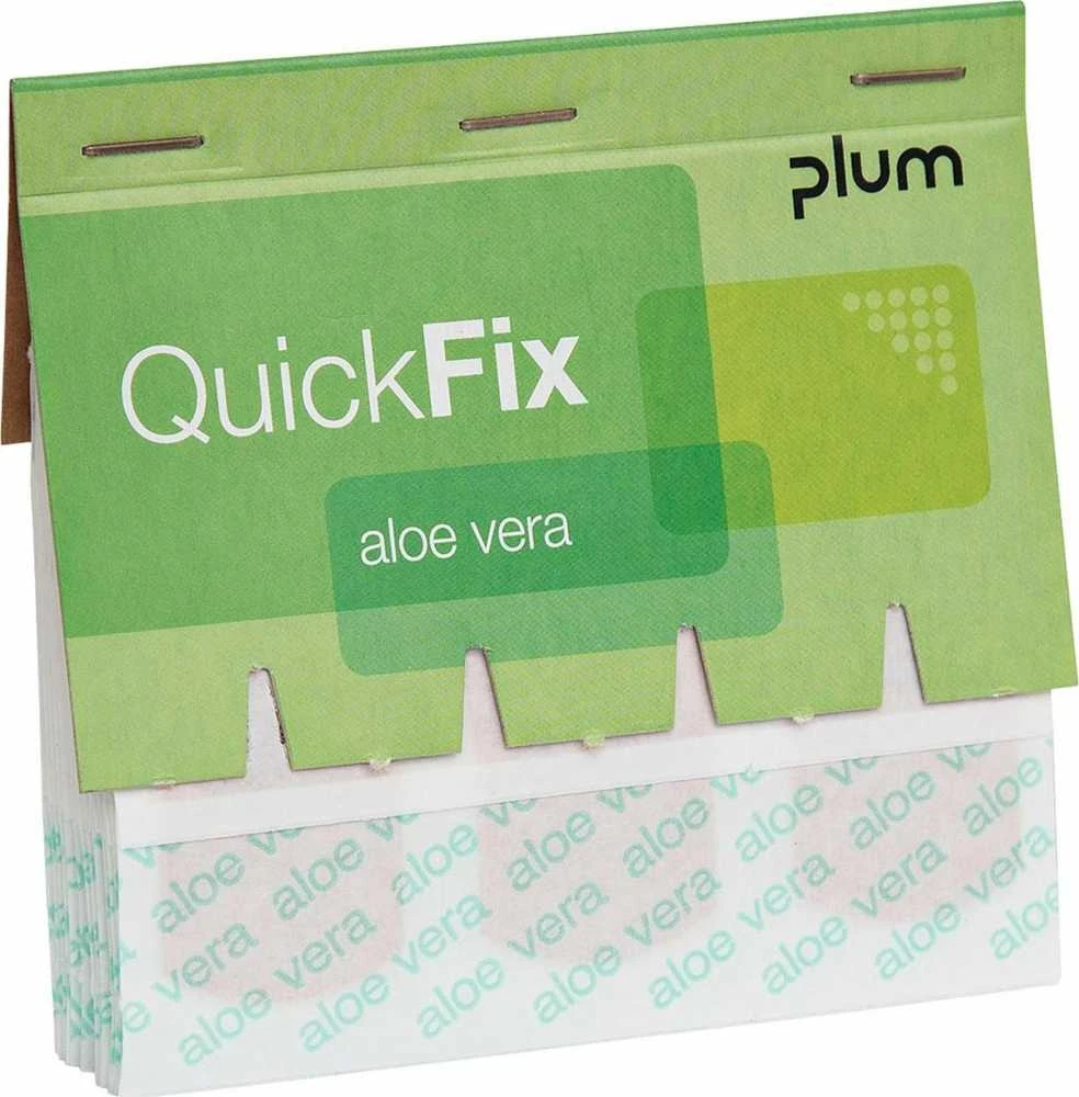 Pleistrai PLUM QuickFix Aloe Vera, 45vnt.