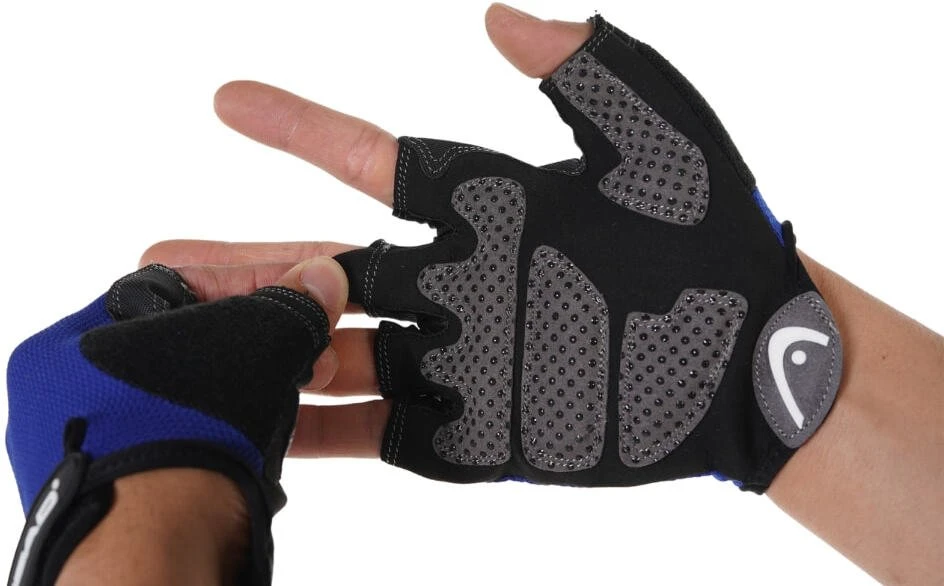 Plus HEAD Fitness rękawice XL, juoda-mėlyna (HA105-XL)