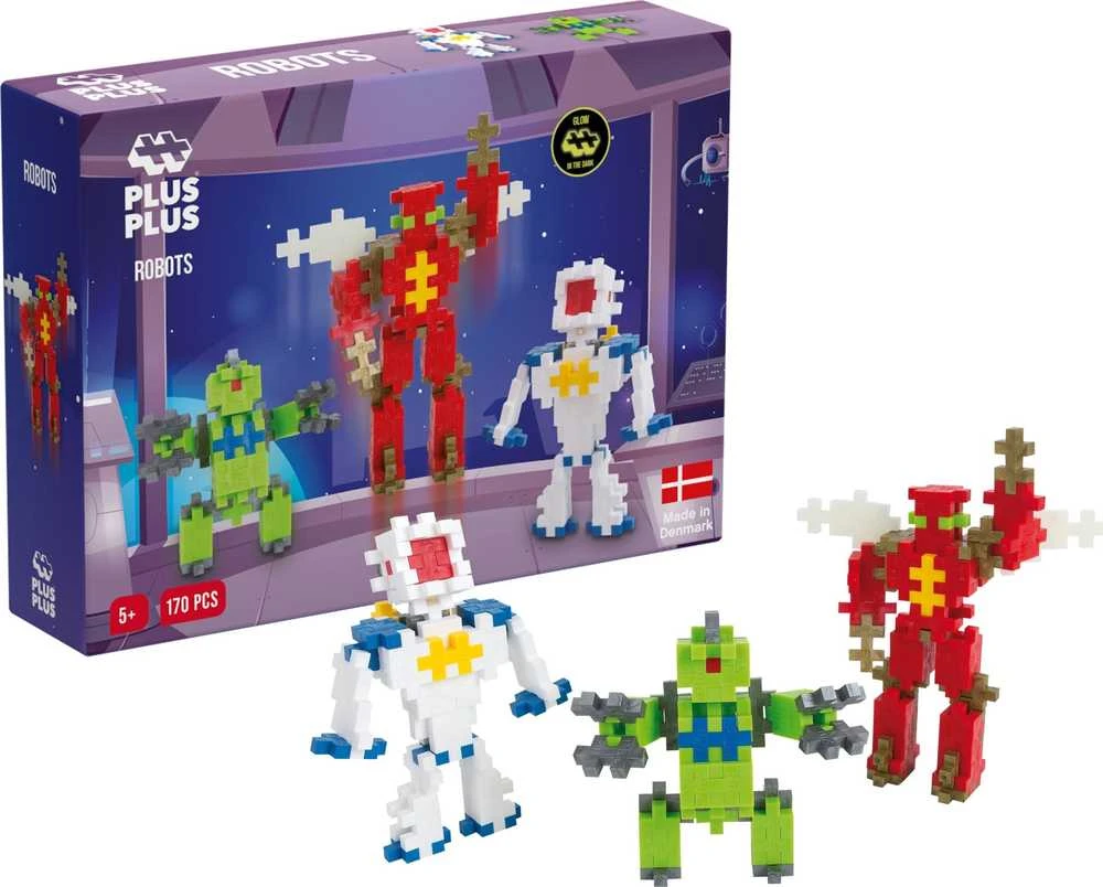 Plus Plus konstruktorius Robotai, 170 detalių 9603828