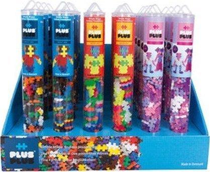 Plus Plus PLUS-PLUS DISPLAY TUBY BASIC/ GLITTER - 24 TUBY