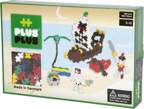 PLUS PLUS konstruktorius Basic 360 - Pirates, 3729