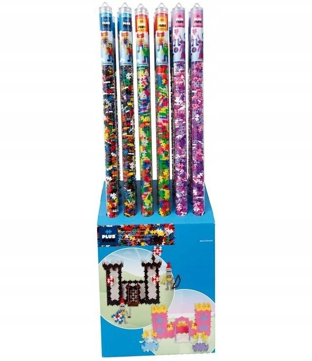 Plus-Plus konstruktorius 1 metras – bazinės spalvos, 520 mini detalių (20 mm)