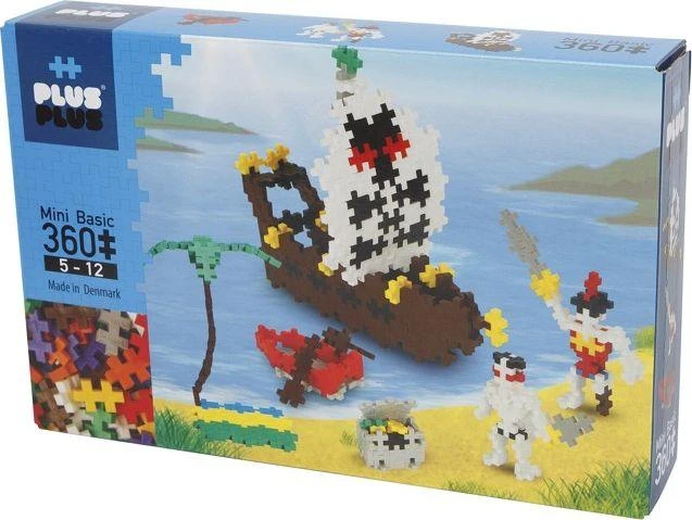PLUS PLUS konstruktorius Basic 360 - Pirates, 3729