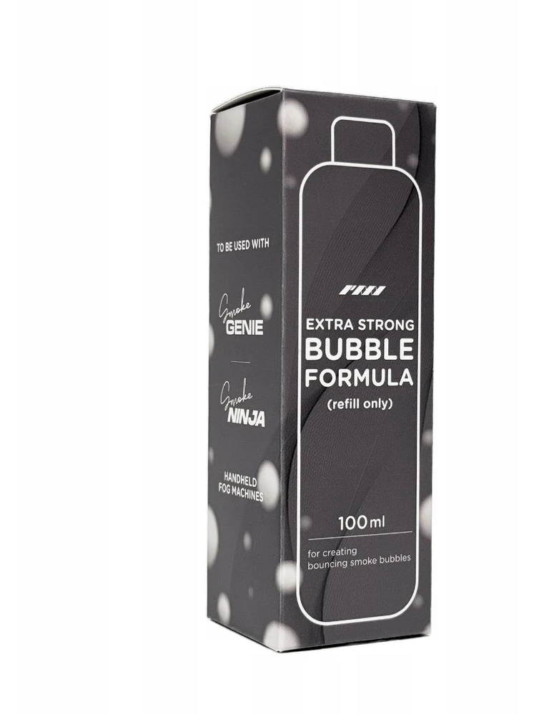 P.M.I Płyn Do Generatora Dymu Dymiarki Pmi Bańki Mydlane Bubble + Dym 100ml / Extra Strong Bubble Formula Refill Only 100 Ml