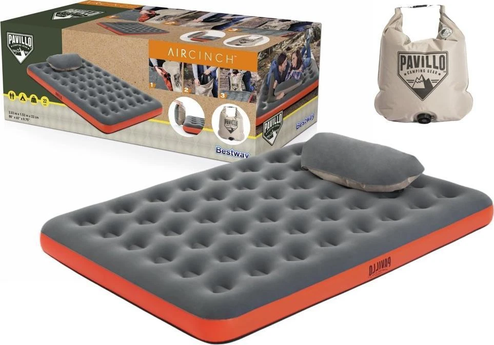Bestway 67703 pripučiamas čiužinys Vienvietis čiužinys Juoda, Raudona Unisekso stiliaus