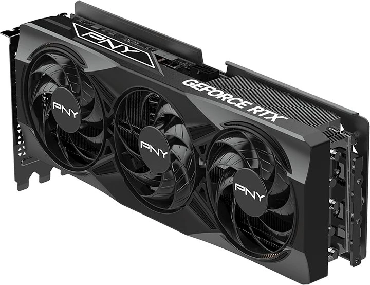 PNY GeForce RTX 5070 Ti trijų ventiliatorių 16 GB GDDR7 DLSS4 vaizdo plokštė (VCG5070T16TFXPB1)