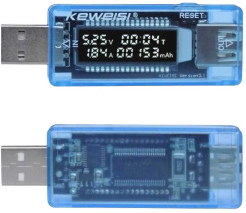 KEWEISI USB įkrovimo testeris