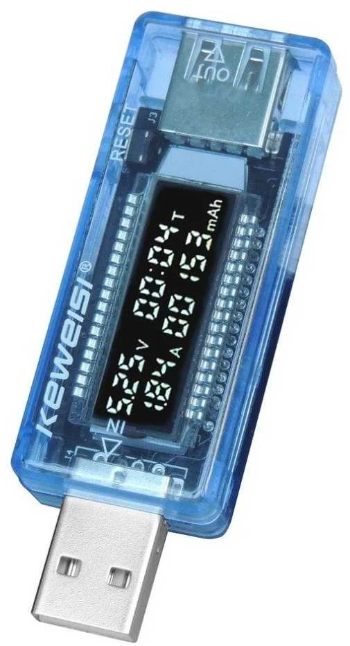KEWEISI USB įkrovimo testeris