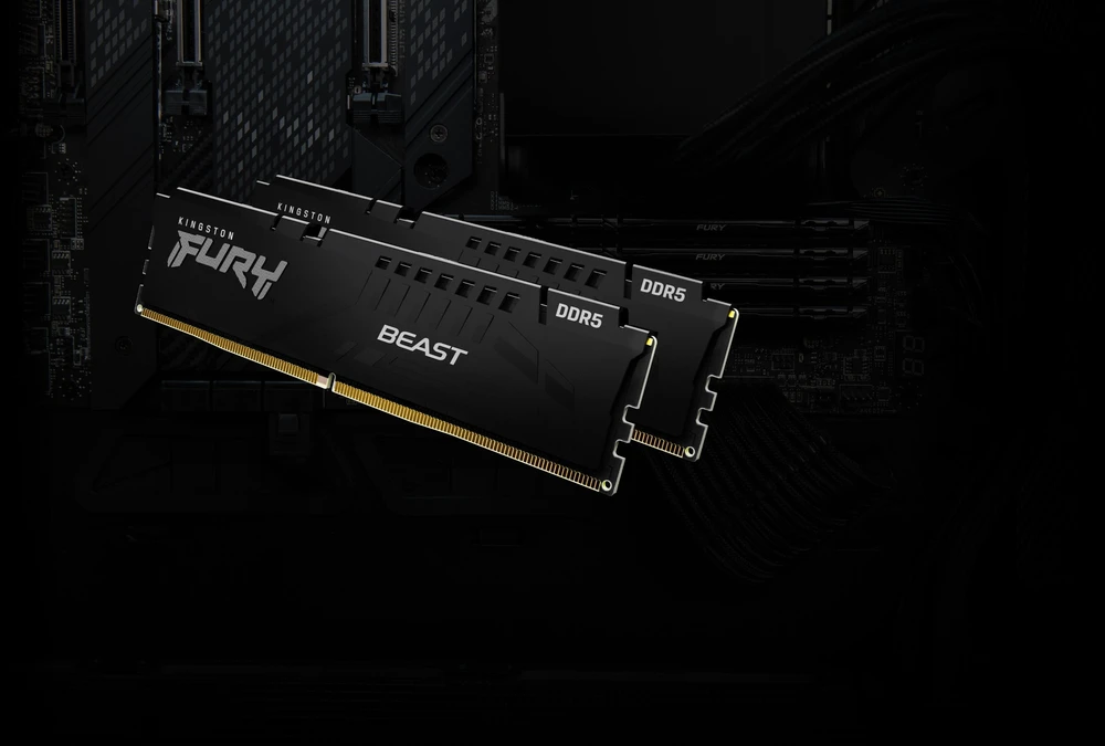 Kingston Fury Beast DDR5 atminties plokštės
