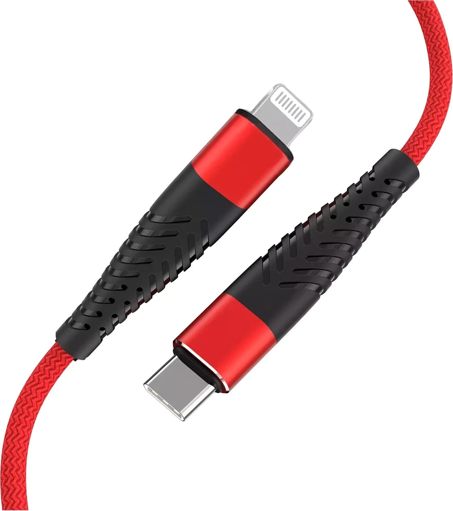„Fusion Accessories“ USB-C į „Lightning“ 30 W Raudona